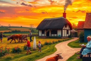 featured village life paragraph for class 6 12 ssc hsc 150 250 300 words
